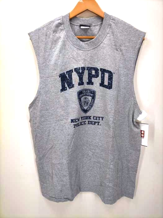 USED古着(ユーズドフルギ) ニューヨーク 警察 NYPD タンクトップ メンズ JPN：L