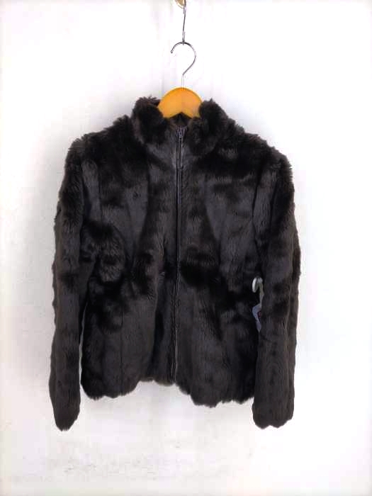 USED古着(ユーズドフルギ) IDANA フェイクファージップアップジャケット レディース JPN：M