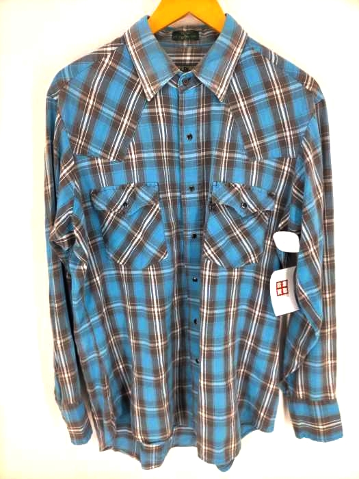 リーバイス Levis SUTTER CREEK ウエスタンネルシャツ メンズ L