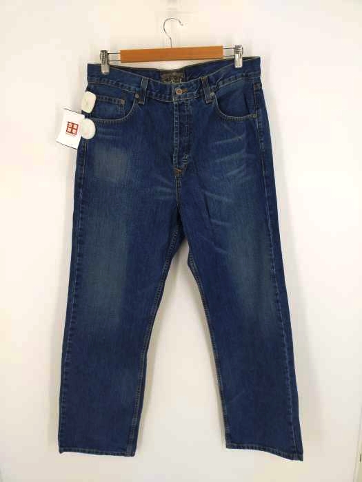 ステューシー Stussy OLD カナダ製 ショーンフォントロゴペイント ボタンフライデニムパンツ メンズ 36inch