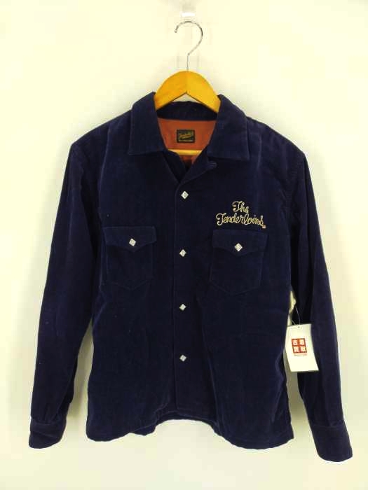 テンダーロイン TENDERLOIN チェーンステッチ コーデュロイ ウエスタンシャツ メンズ JPN：XS