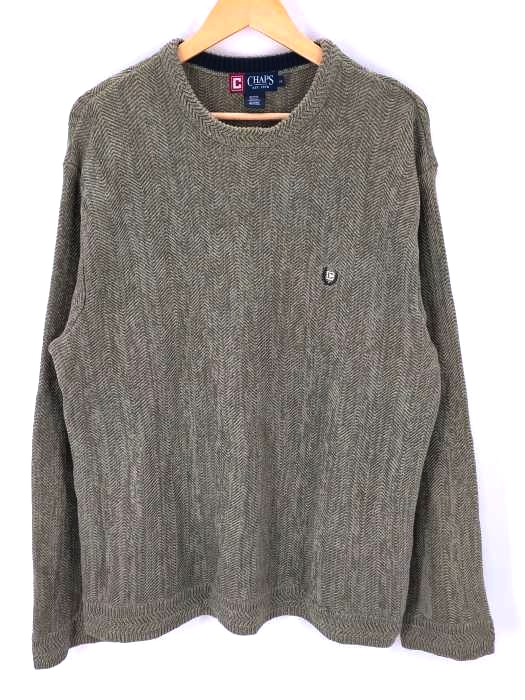 チャップスラルフローレン CHAPS RALPH LAUREN コットンニット メンズ import：L L