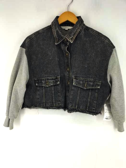 ユーズドフルギ USED古着 {{BANANA CICI}} ドッキングデニムジャケット レディース JPN：M