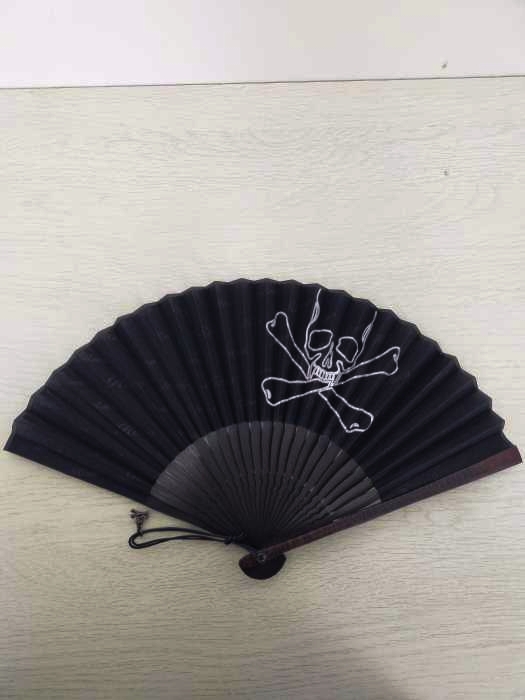 USED古着(ユーズドフルギ) 白竹堂×Roen ドクロ扇子 メンズ ファッション雑貨 その他ファッション雑貨