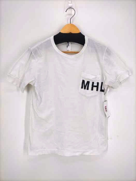 MHL.(エムエイチエル) ロゴプリントポケットTシャツ メンズ  M