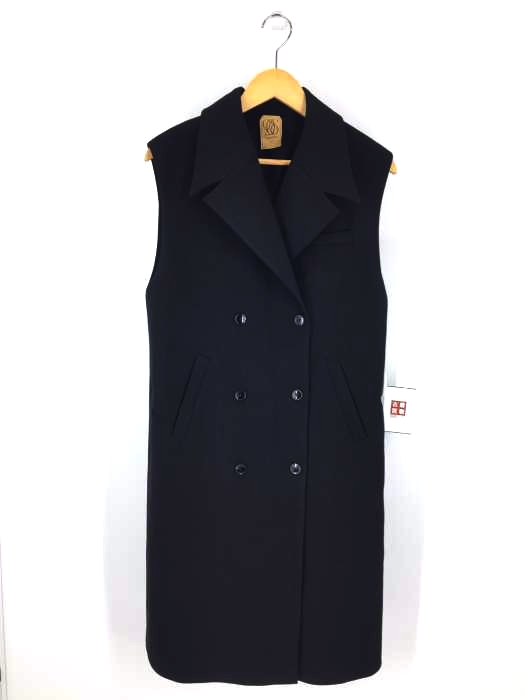 USED古着(ユーズドフルギ) Tnewties ロング丈 ノースリーブコート ベスト レディース JPN:S