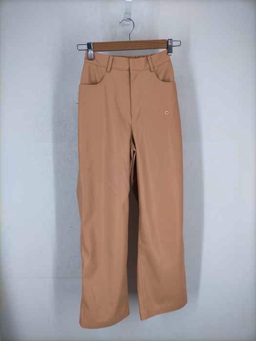 AMERI(アメリ) FAKE LEATHER STRAIGHT PANTS レディース JPN：S