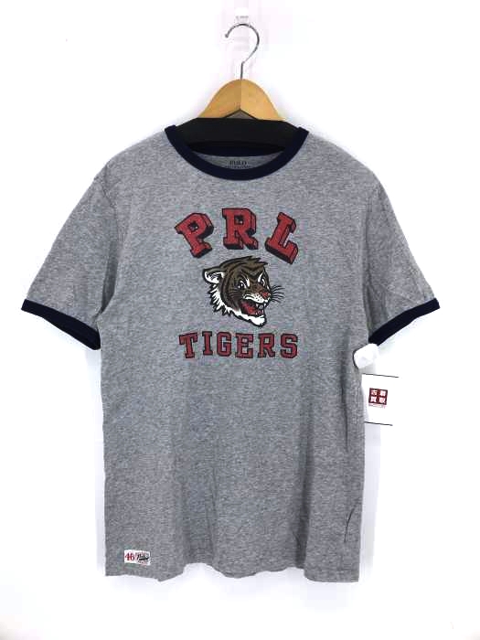 POLO RALPH LAUREN(ポロラルフローレン) PRL TIGERS プリントリンガーTシャツ レディース  XL