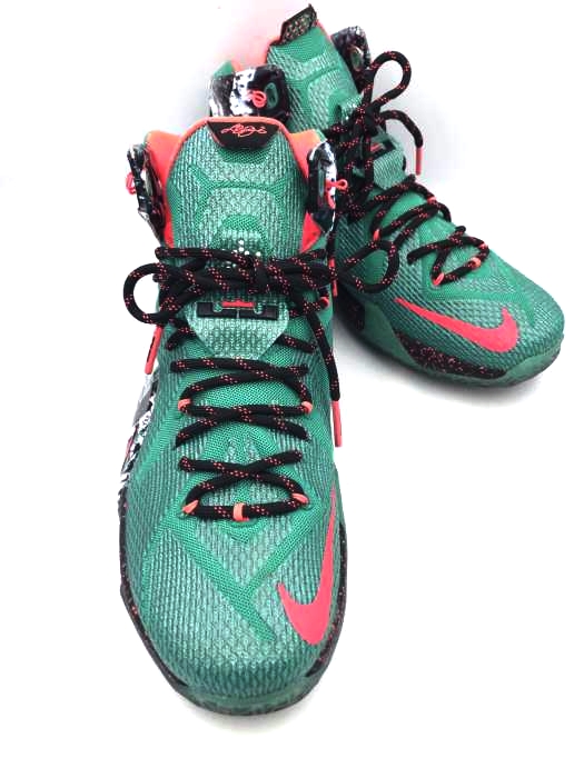 NIKE(ナイキ) LEBRON 12 XMAS CHRISTMAS EMERALD GREEN メンズ  28.5