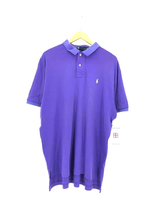 Polo by RALPH LAUREN(ポロバイラルフローレン) ポニー刺繍コットンポロシャツ メンズ import：XL