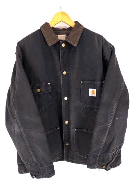 Carhartt(カーハート) 80S USA製 ミシガン チョアコート ダック地 裏地ブランケット メンズ  無