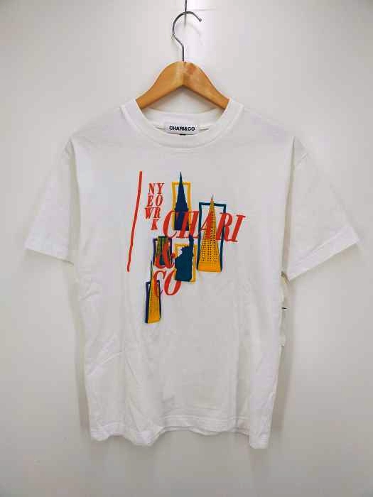 chari&co(チャリアンドコー) CITY SOUVENIR TEE メンズ JPN:S