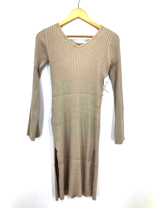moussy(マウジー) FLARE SLEEVE LONG KNIT レディース  1
