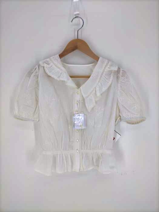 SLY(スライ) SOFT LACE TOPS レディース  1