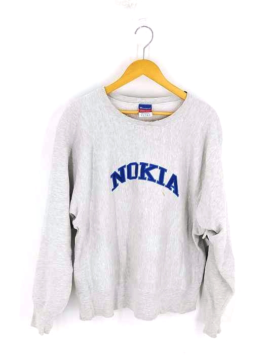 Champion(チャンピオン) NOKIA 企業ロゴ リバースウィーブ スウェット メンズ JPN：L