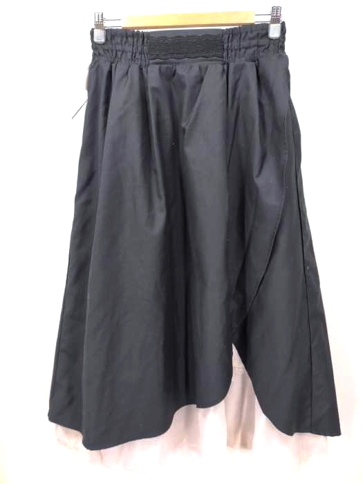 axes femme(アクシーズファム) スリット入りロングSK レディース JPN：M