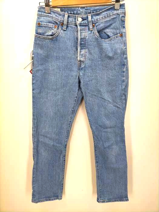 Levis(リーバイス) PREMIUM bigE 501 ORIGINAL CROPPED ジャイブストーンウォッシュ ボタンフライデニム レディース 26inch