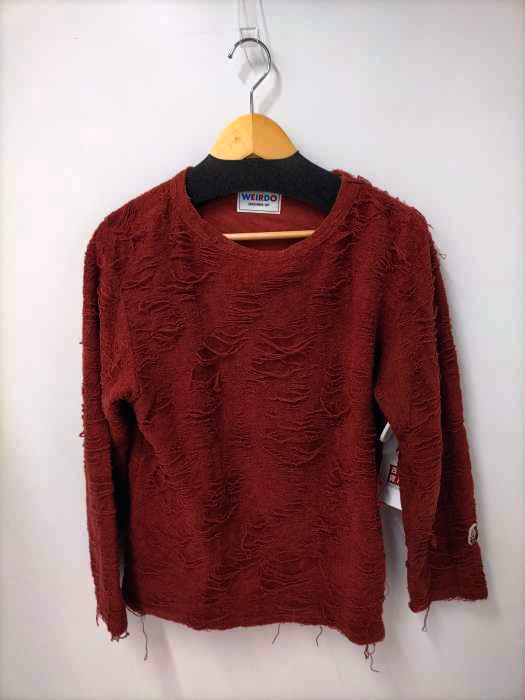 WEIRDO(ウィアード) 18AW MONSTERS-RATTY L/S CREW NECK Tee メンズ M 