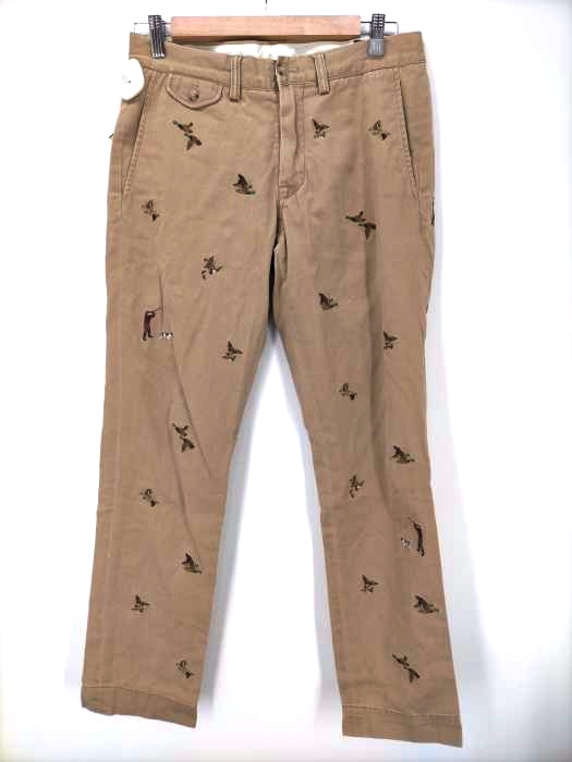 ポロラルフローレン POLO RALPH LAUREN SLIM FIT 総柄 コットン チノパンツ メンズ  30/30
