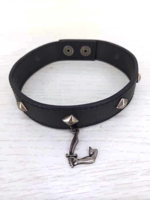 Vivienne Westwood ANGLOMANIA(ヴィヴィアンウエストウッド アングロマニア) スタッズ レザーチョーカー レディース 表記無