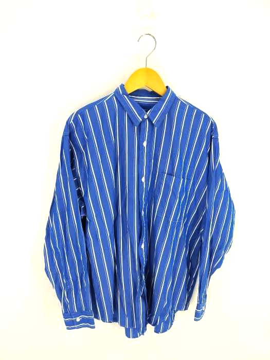 ビームス BEAMS 20SS ストライプ イージー ミニレギュラーシャツ メンズ JPN：M