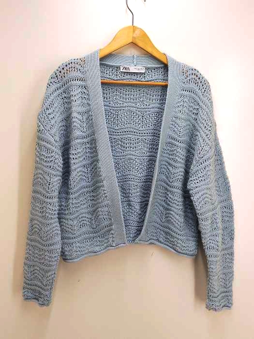 ザラ ZARA ニットカーディガン レディース JPN：S
