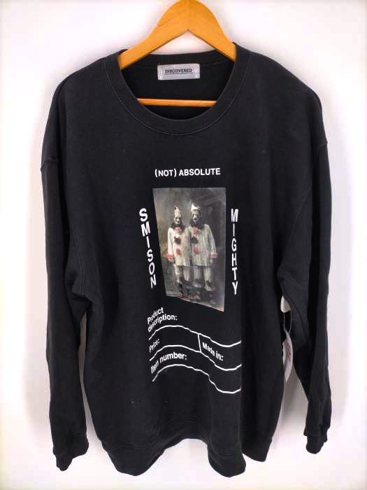 ディスカバード DISCOVERED 19AW SMISON MIGHTY グラフィックプリントスウェット メンズ FREE