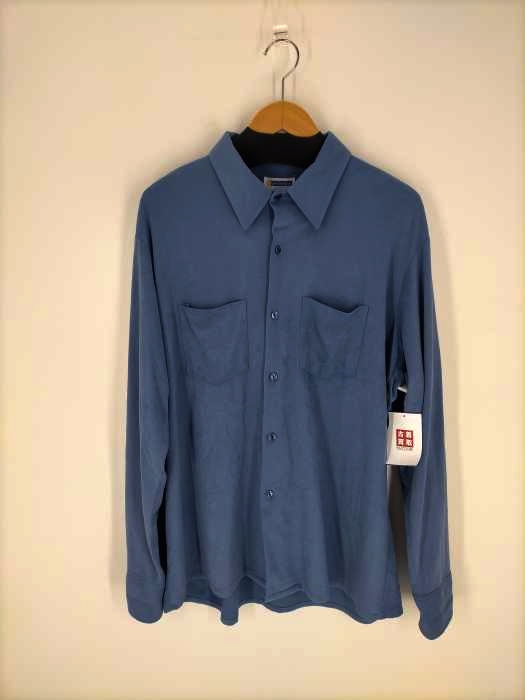 ユーズドフルギ USED古着 {{Golden Key}} 60～70S SUPERSUEDE フェイクスウェードボックスシャツ メンズ  17