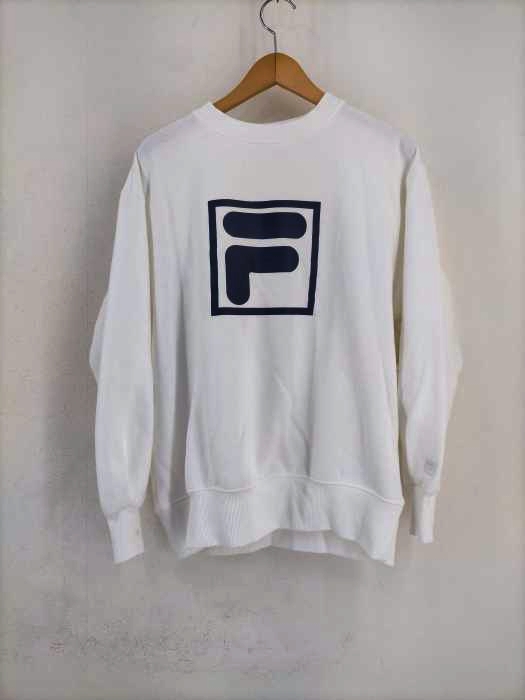 フィラ FILA プリントスウェット レディース JPN：L