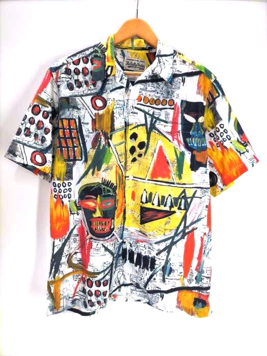 ワコマリア WACKO MARIA 20SS {{JEAN MICHEL BASQUIT}} HAWAIIAN SHIRT メンズ JPN：M