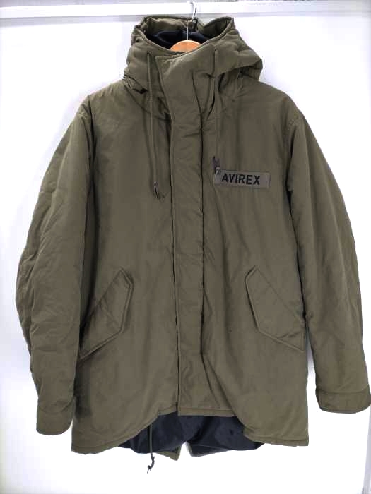 アヴィレックス AVIREX ミリタリー 中綿 モッズコート メンズ import：M