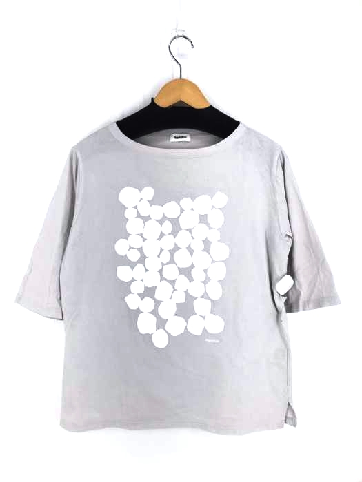 Plantation(プランテーション) プリントボートネックカットソー レディース JPN：M