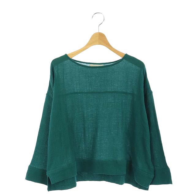 URBAN RESEARCH(アーバンリサーチ) カットソー 長袖 トップス プルオーバー F 緑 グリーン /AO ■OS レディース  F