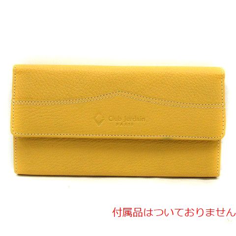 CLUB Jurdain(クラブジョルダン) 長財布 二つ折り レザー 黄色 イエロー ■SH /AK19 レディース レディース 表記無