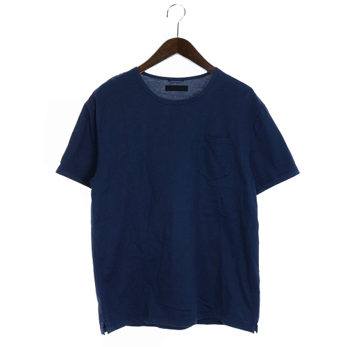 junhashimoto(ジュンハシモト) Tシャツ カットソー 半袖 L 紺 ネイビー /SR28 メンズ  L