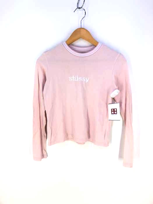 Stussy(ステューシー) ロゴ刺繍Tシャツ レディース  6