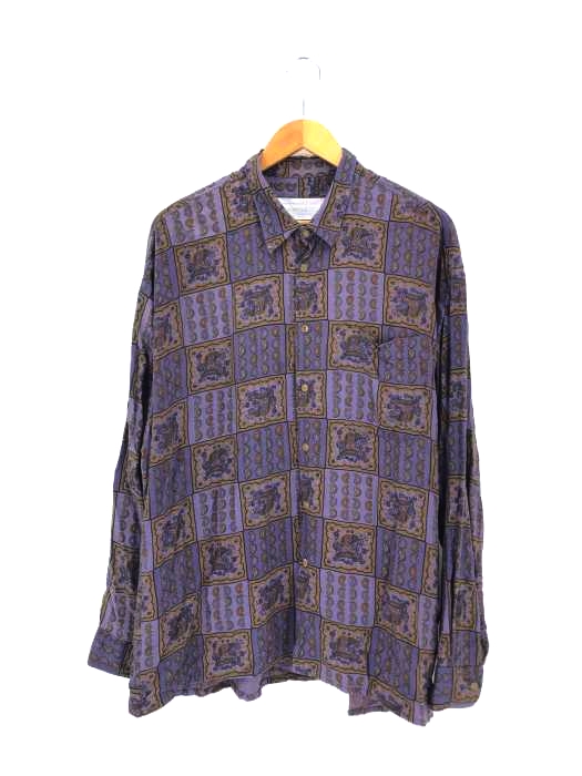USED古着(ユーズドフルギ) ペイズリーL/Sシャツ メンズ import:XL