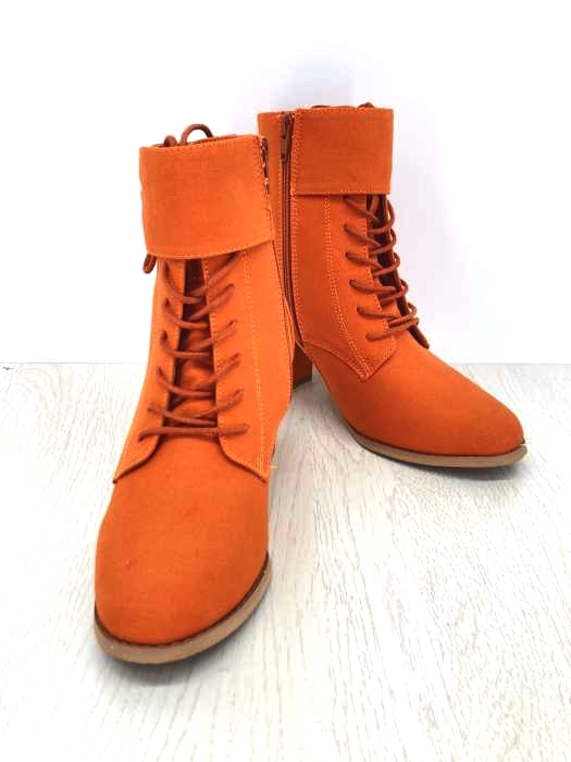 RCWB/RODEO CROWNS WIDE BOWL(ロデオクラウンズワイドボウル) FLOWER HEEL ブーツ レディース  M