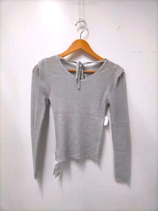 SLY(スライ) LAME RIB PADDED TOPS レディース  1