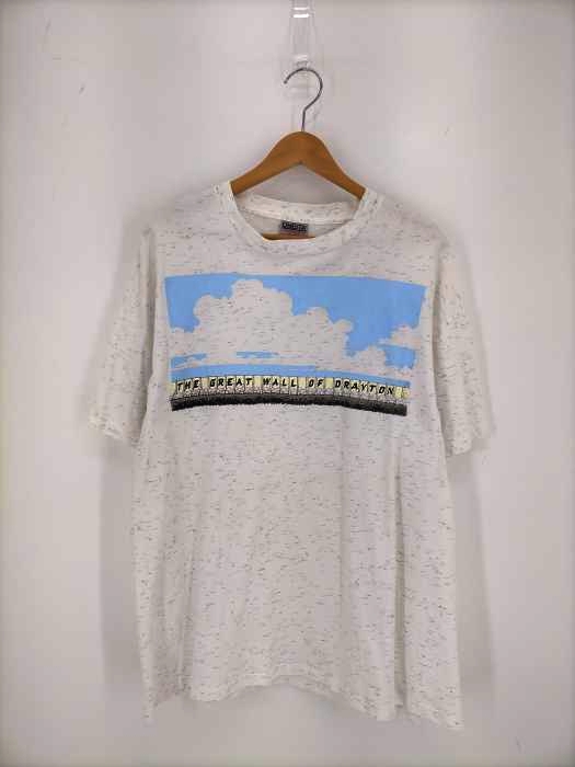 ONEITA(オニータ) 絣柄 THE GREAT WALL DRAYTON プリントカットソー メンズ import：XL