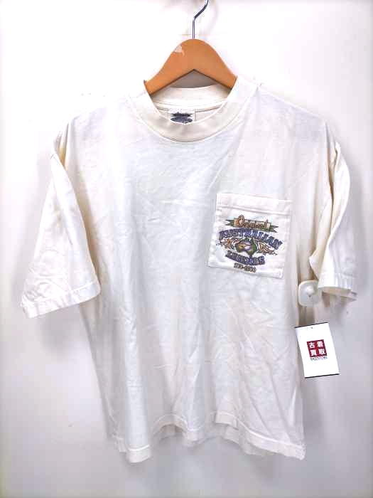 ユーズドフルギ USED古着 australian legends バックプリントポケットTシャツ メンズ JPN：M