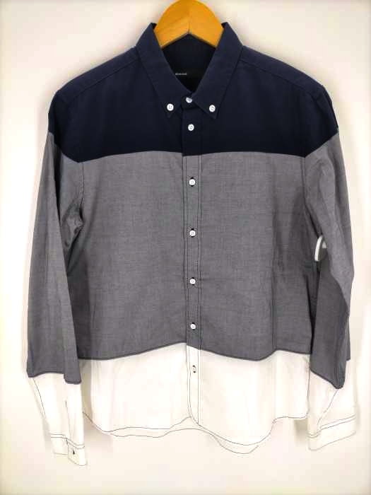 08 sircus(ゼロエイトサーカス) 16SS  3カラーシャツ メンズ JPN：2
