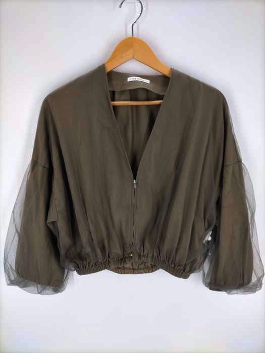 MACPHEE(マカフィー) 18SS チュールコンビショートブルゾン レディース JPN：36