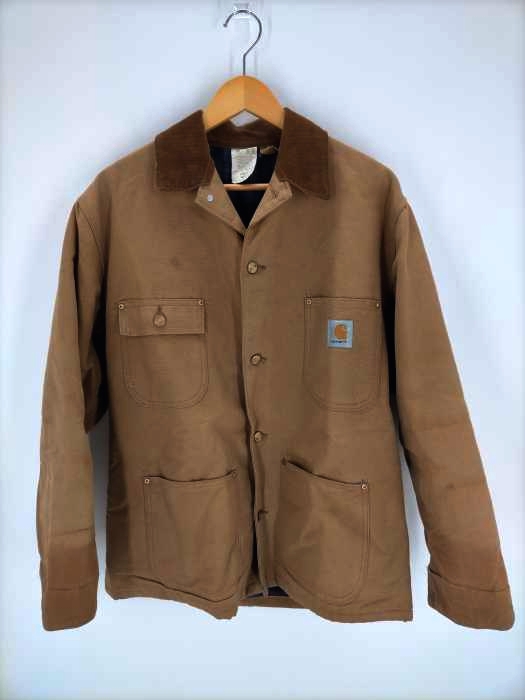 Carhartt(カーハート) 80-90S USA製 ダック地カバーオール 裏地ブランケット メンズ US：40