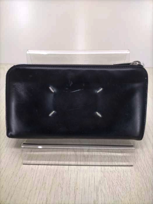 メゾンマルジェラ Maison Margiela L字ファスナ ラウンドジップ LONG WALLET メンズ 表記無