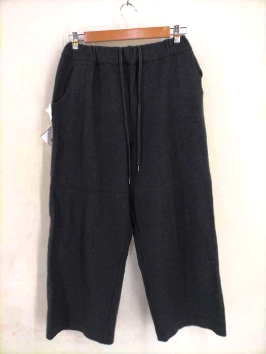ズッカ ZUCCa ウールスムースワイドパンツ レディース  M