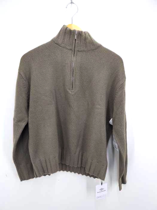 ユーズドフルギ USED古着 {{knit jemade}} ハーフジップニット レディース FREE