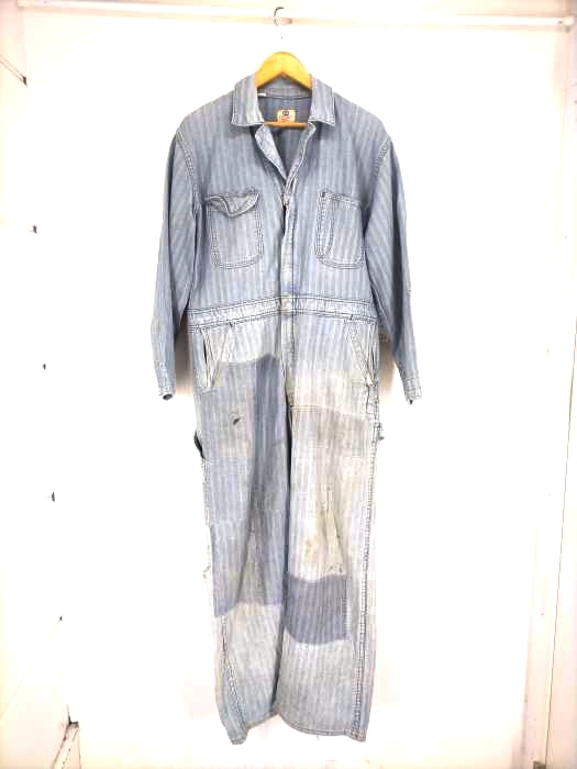 ラングラー Wrangler 60S Wrangler by Big Ben HBT デニム ワーク オールインワン メンズ  42 SHORT
