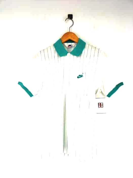 ナイキ NIKE 80-90S 日本製 ポロシャツ テニス メンズ  M