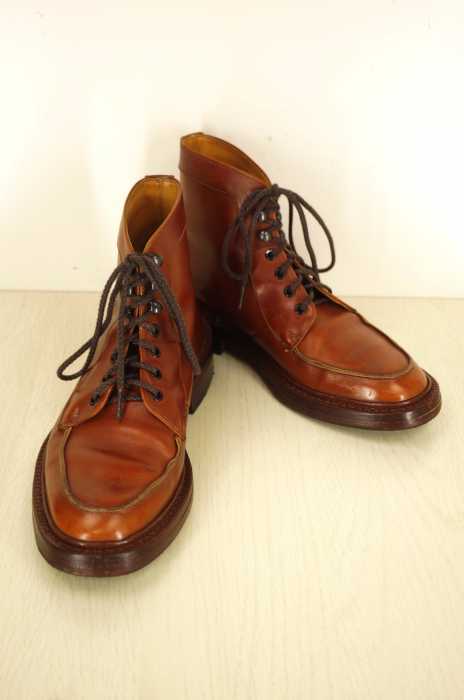 Tricker's(トリッカーズ) Uチップダービーブーツ メンズ シューズ 革靴